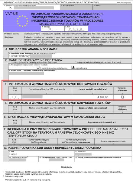 Różnice w stawkach VAT